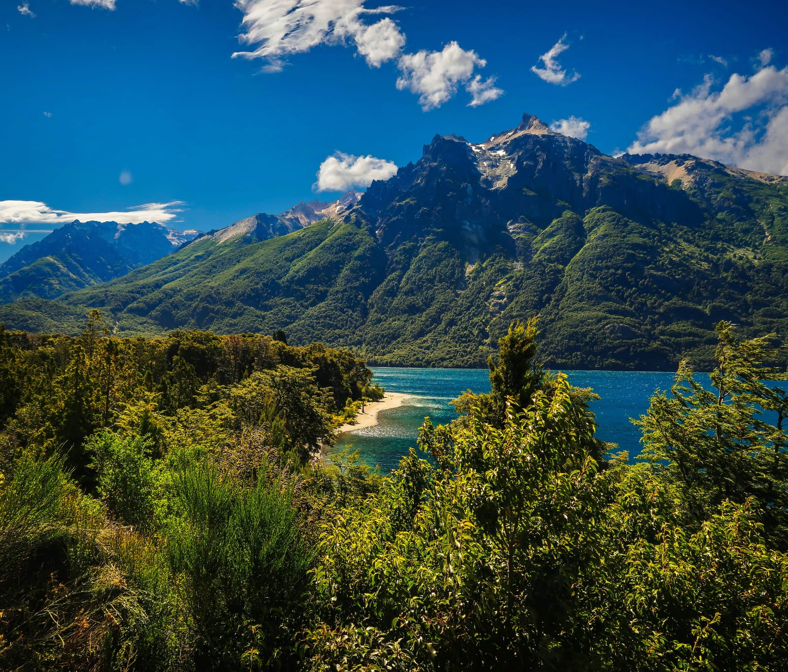 A view of El Bolsón in Argentina